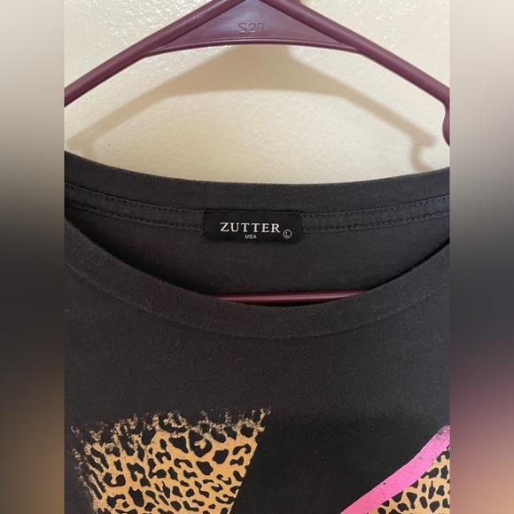 ✨Zutter Graphic Long Sleeve Tee Size L - Picture 3 of 5